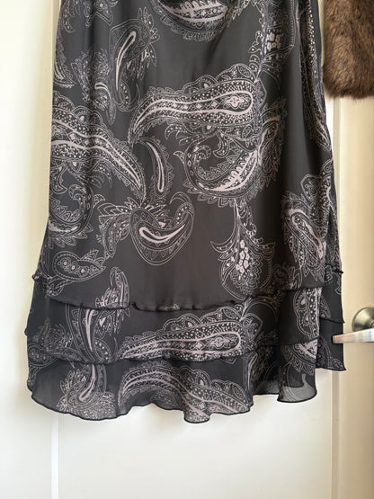 PAISLEY MAXI SKIRT