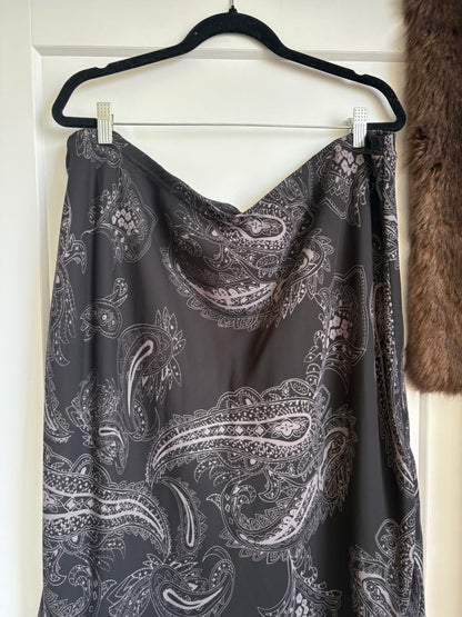 PAISLEY MAXI SKIRT