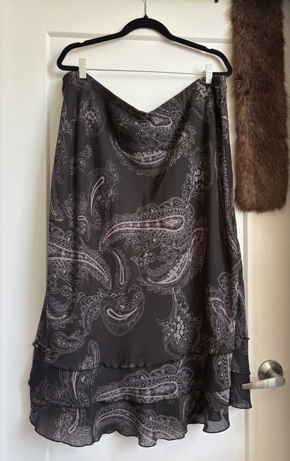 PAISLEY MAXI SKIRT