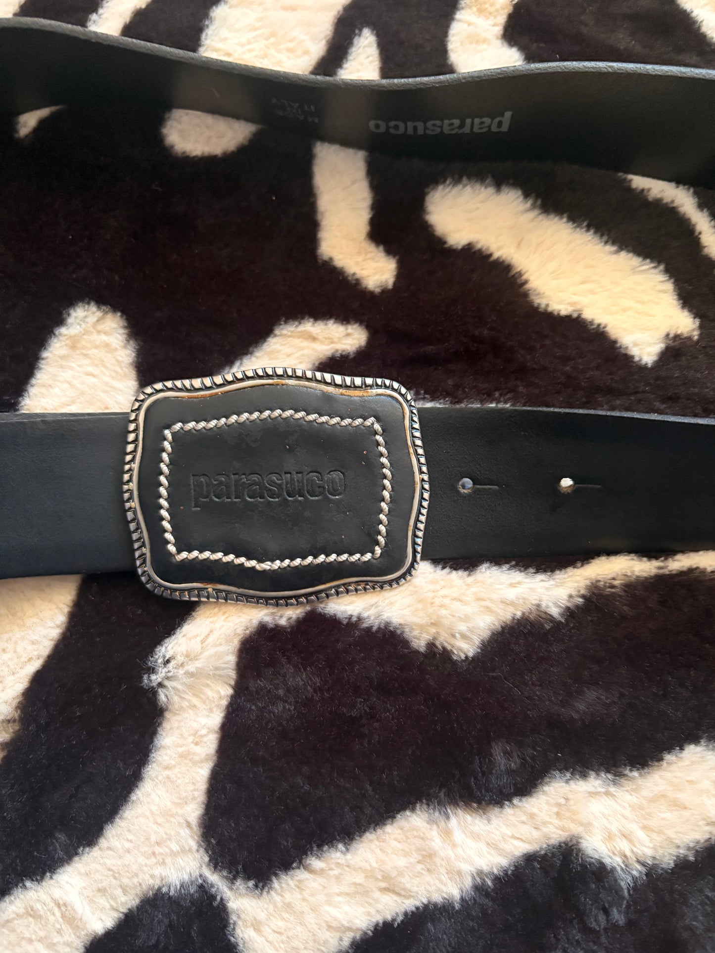 PARASUCO LEATHER BELT