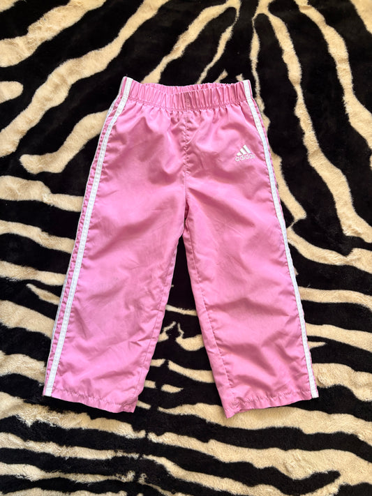 PINK ADIDAS TRACK PANTS - 24M