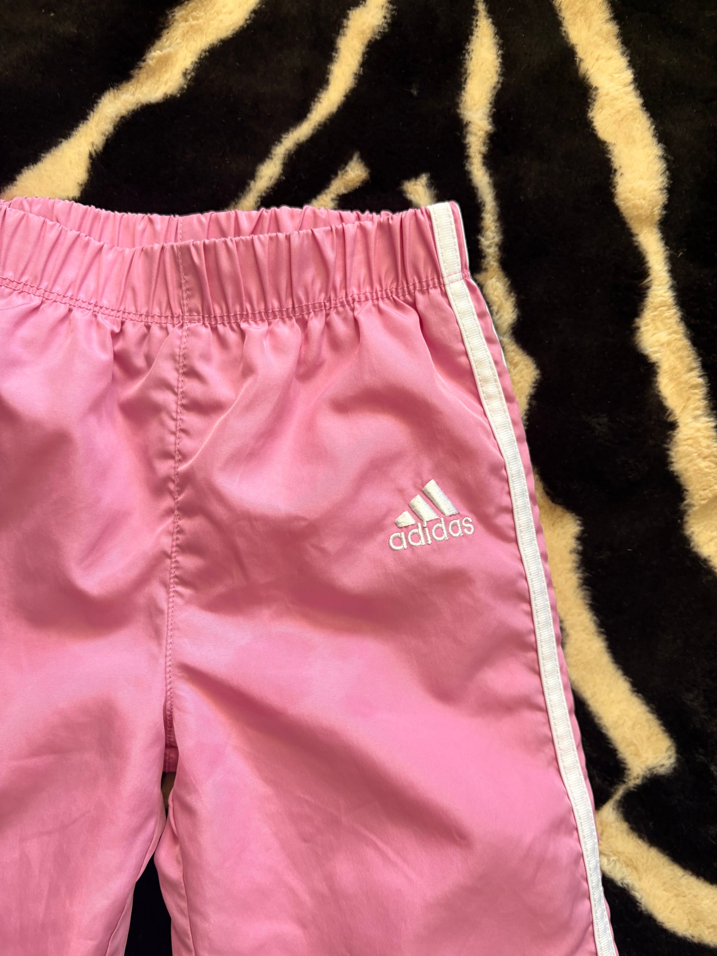 PINK ADIDAS TRACK PANTS - 24M