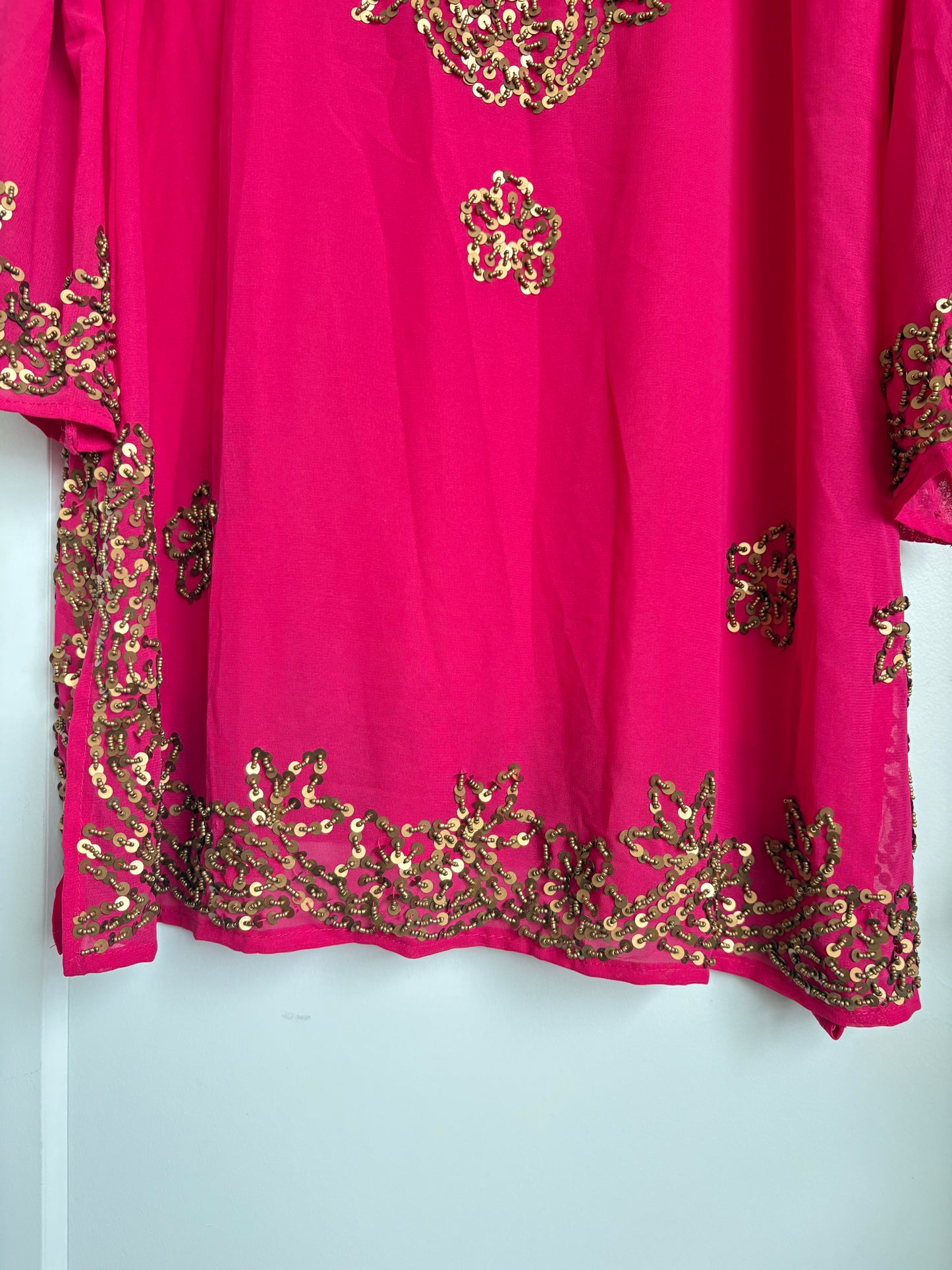 PINK AND GOLD TUNIC