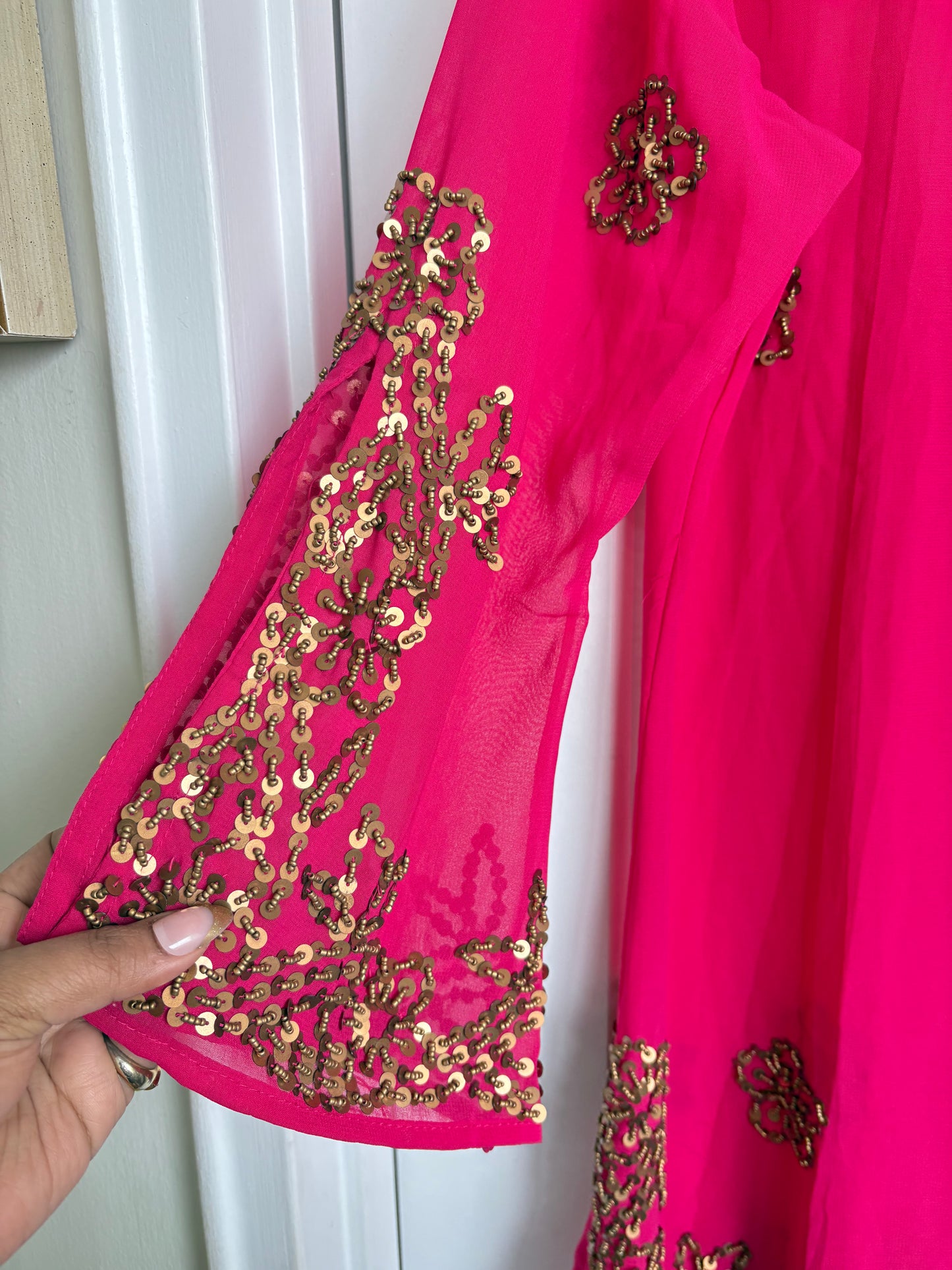 PINK AND GOLD TUNIC