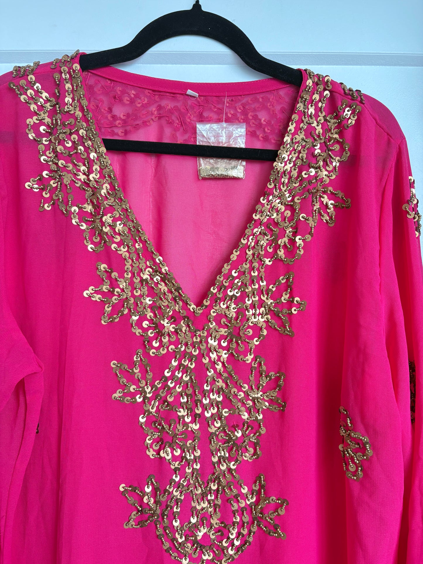 PINK AND GOLD TUNIC