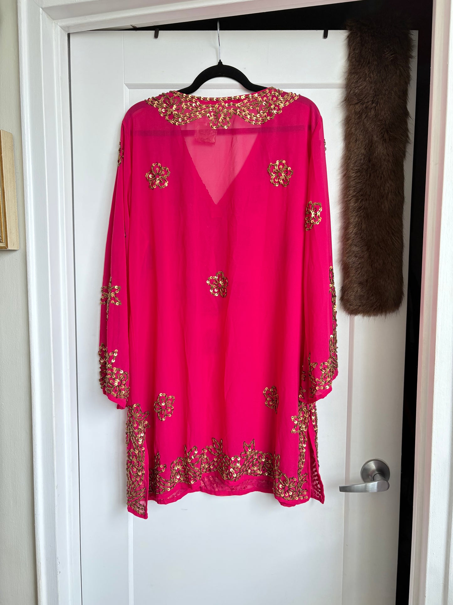 PINK AND GOLD TUNIC