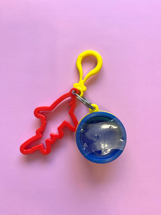 PLAY-DOH CLIP ON KEYCHAIN WITH CUTTER