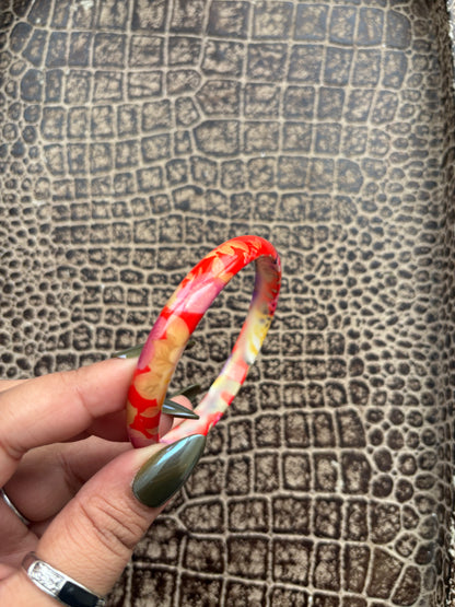 VINTAGE FLORAL BANGLE