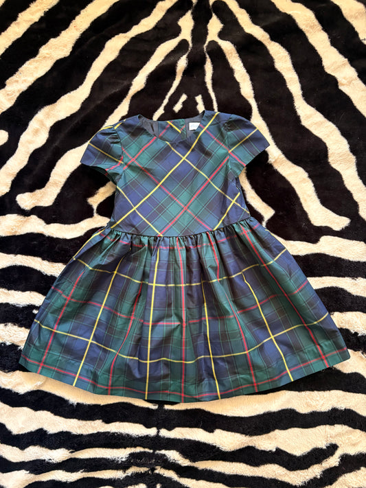 RALPH LAUREN TARTAN DRESS - 18M