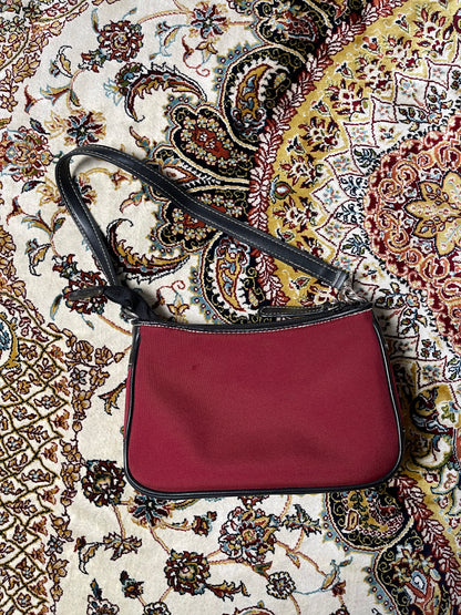 RED NYLON NINE WEST PURSE