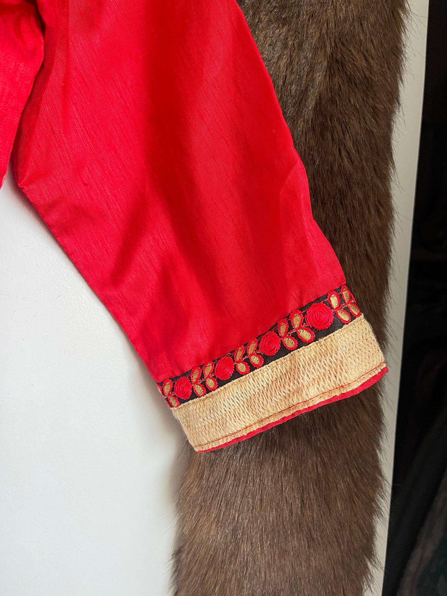 RED SAREE BLOUSE