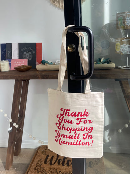 SHOP SMALL IN HAMILTON TOTE