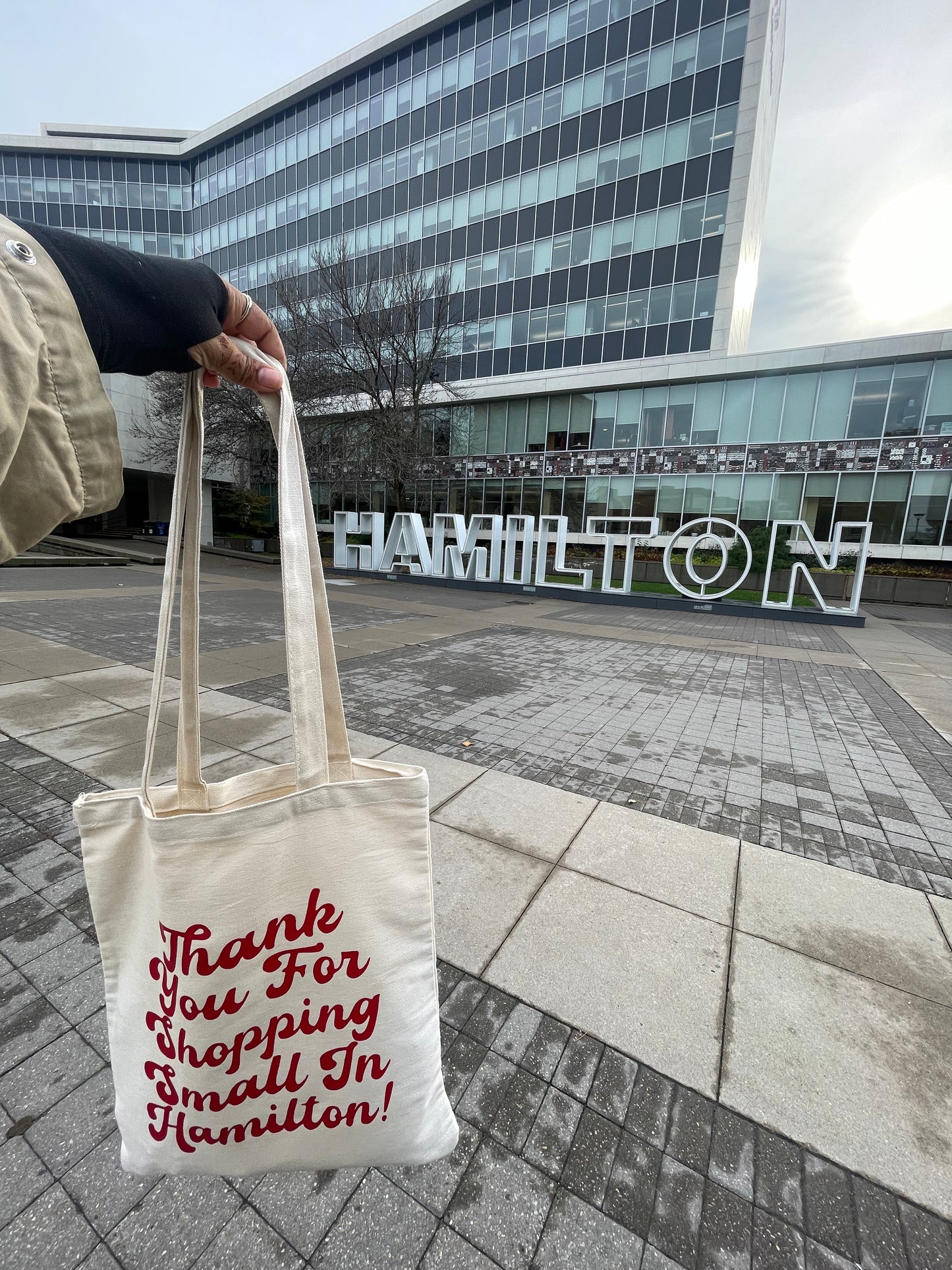 SHOP SMALL IN HAMILTON TOTE