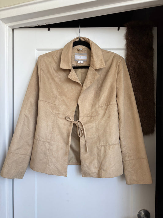 SUEDE JACKET - M