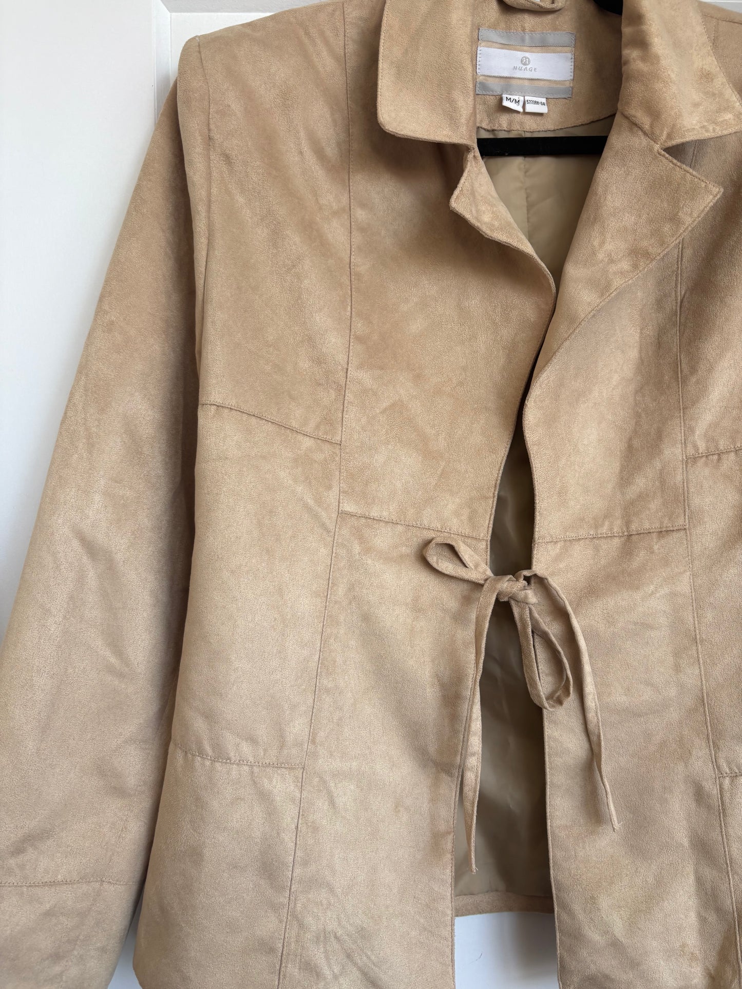 SUEDE JACKET - M