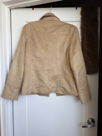 SUEDE JACKET - M