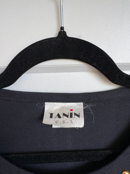 T-SHIRT WITH EMBELLISHED NECK