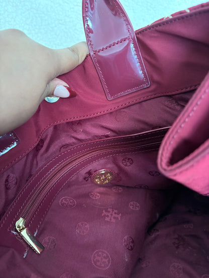 TORY BURCH CANVAS TOTE BAG
