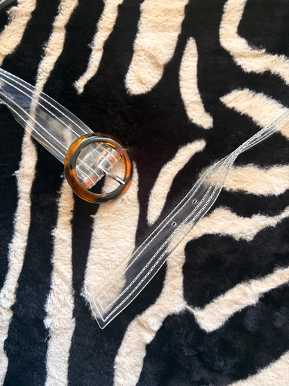 URBAN OUTFITTERS CLEAR BELT
