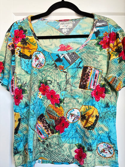 VINTAGE ARVANTI HAWAII T-SHIRT