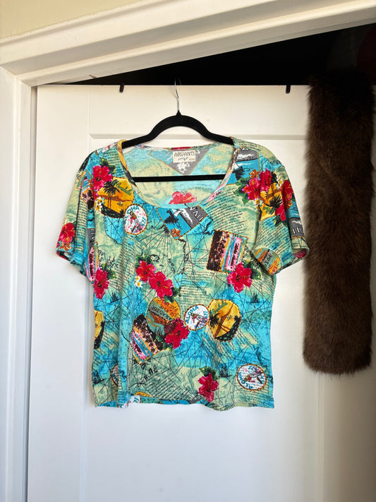 VINTAGE ARVANTI HAWAII T-SHIRT