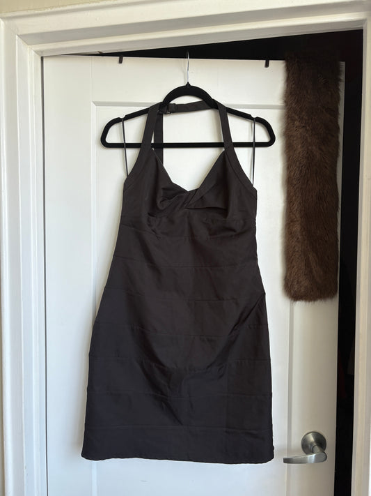 VINTAGE BANDAGE DRESS - L