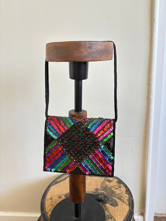 VINTAGE BEADED BAG