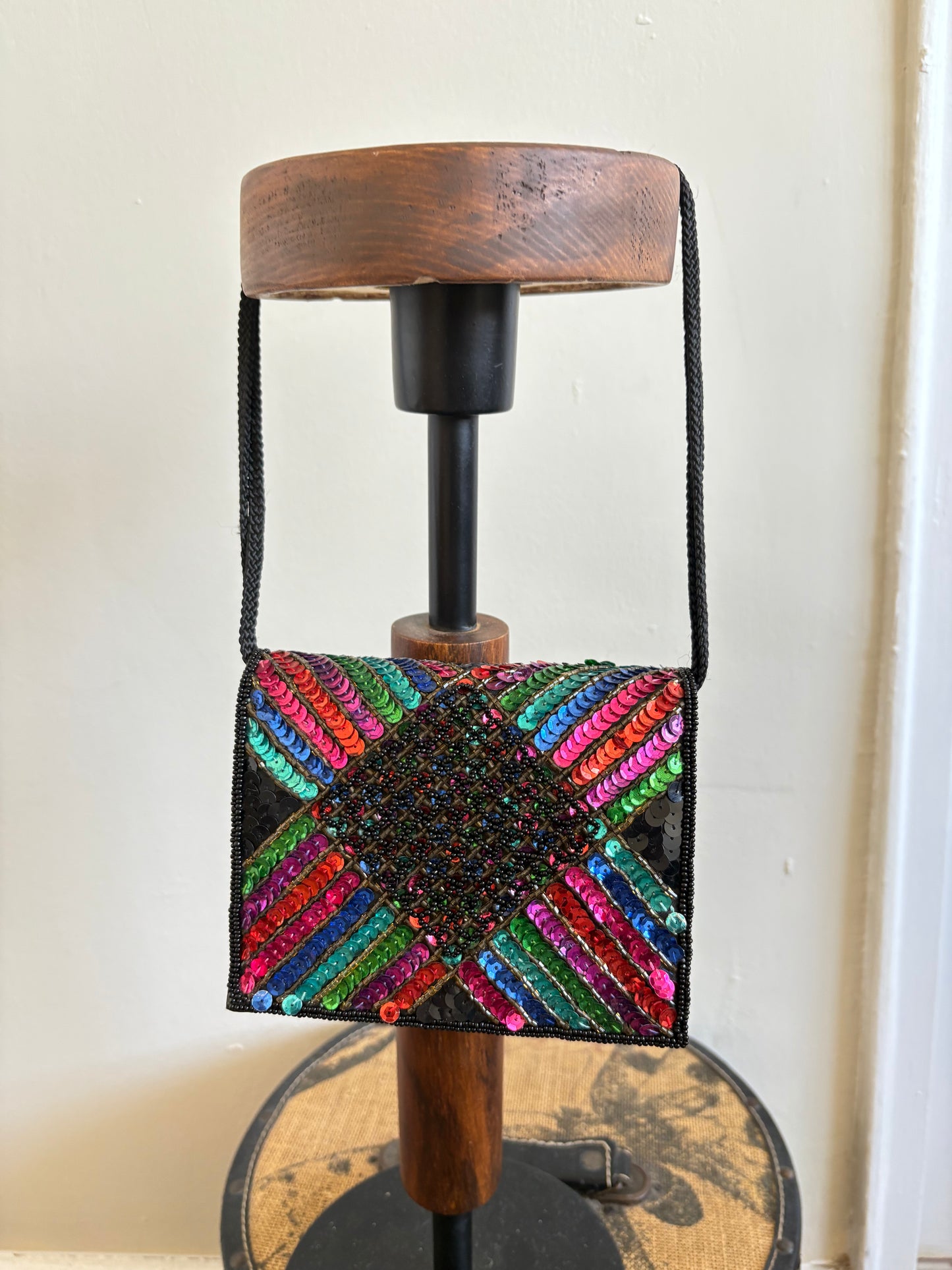 VINTAGE BEADED BAG