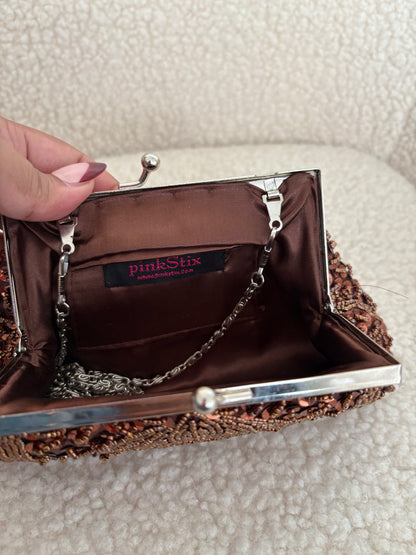 VINTAGE BEADED BAG