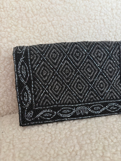 VINTAGE BEADED CLUTCH