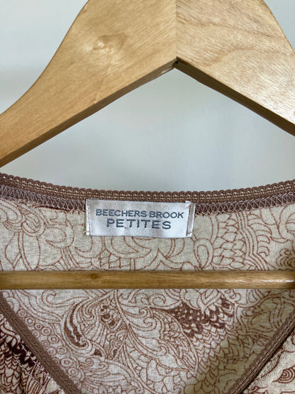 VINTAGE BEECHERS BROOK PAISLEY TOP