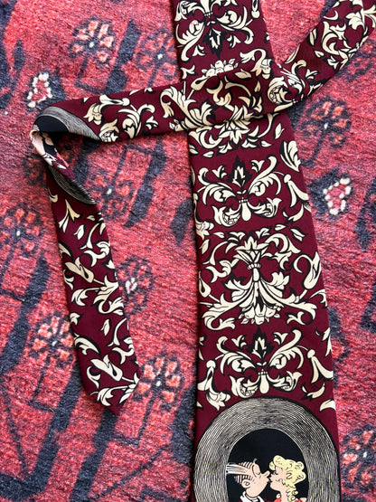 VINTAGE BLONDIE COMIC TIE