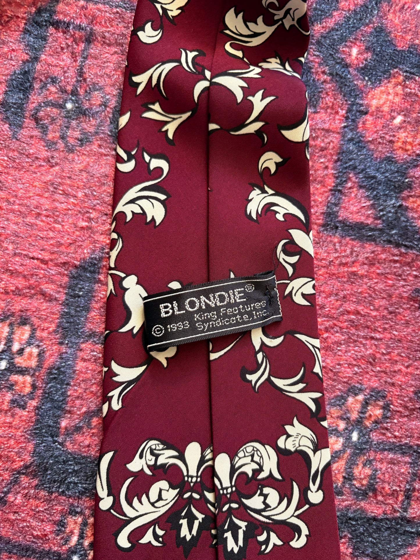 VINTAGE BLONDIE COMIC TIE