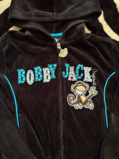 VINTAGE BOBBY JACK VELOUR KIDS HOODIE  - 8