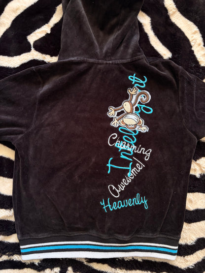VINTAGE BOBBY JACK VELOUR KIDS HOODIE  - 8