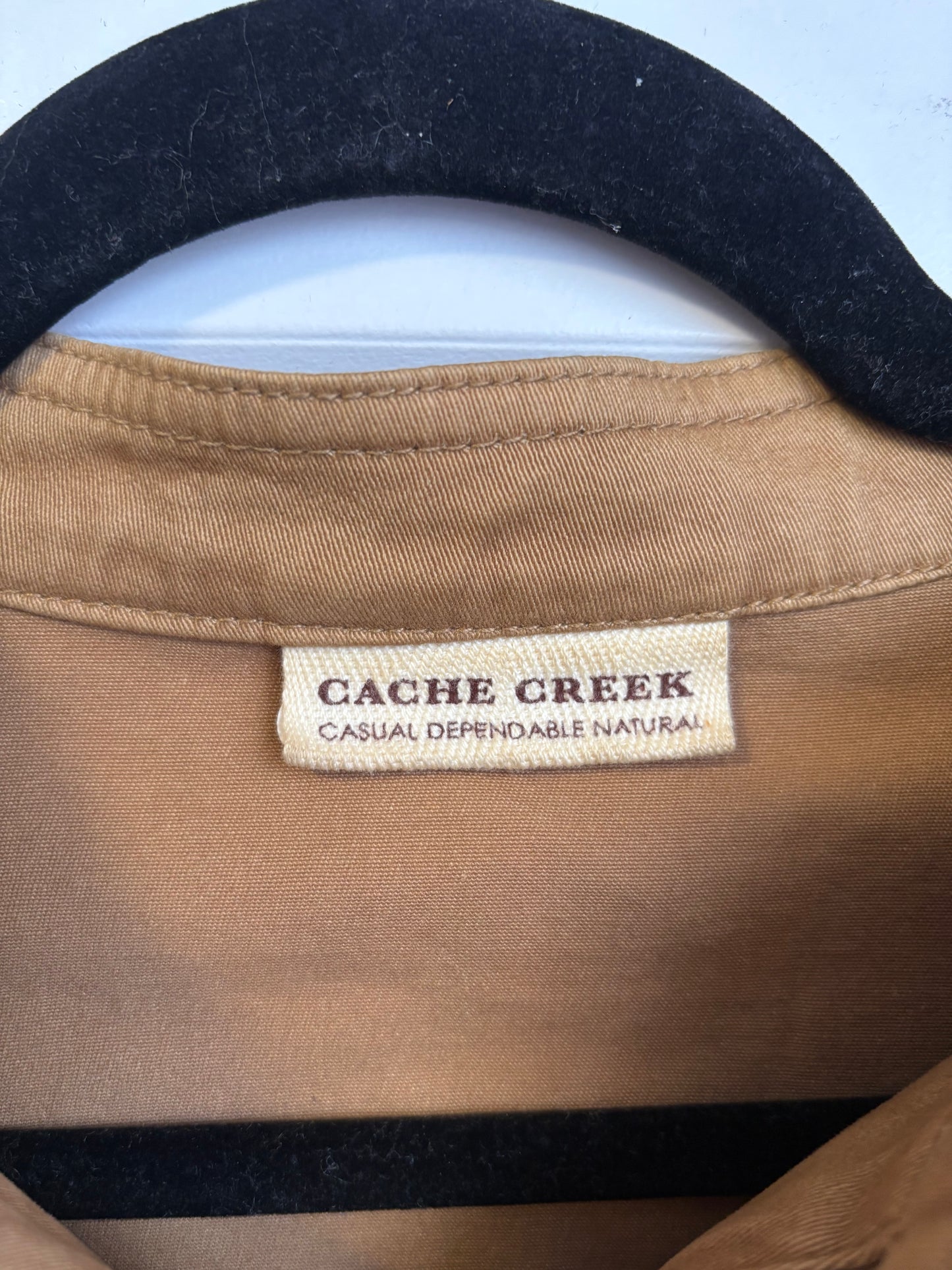 VINTAGE CACHE CREEK ZIP UP JACKET