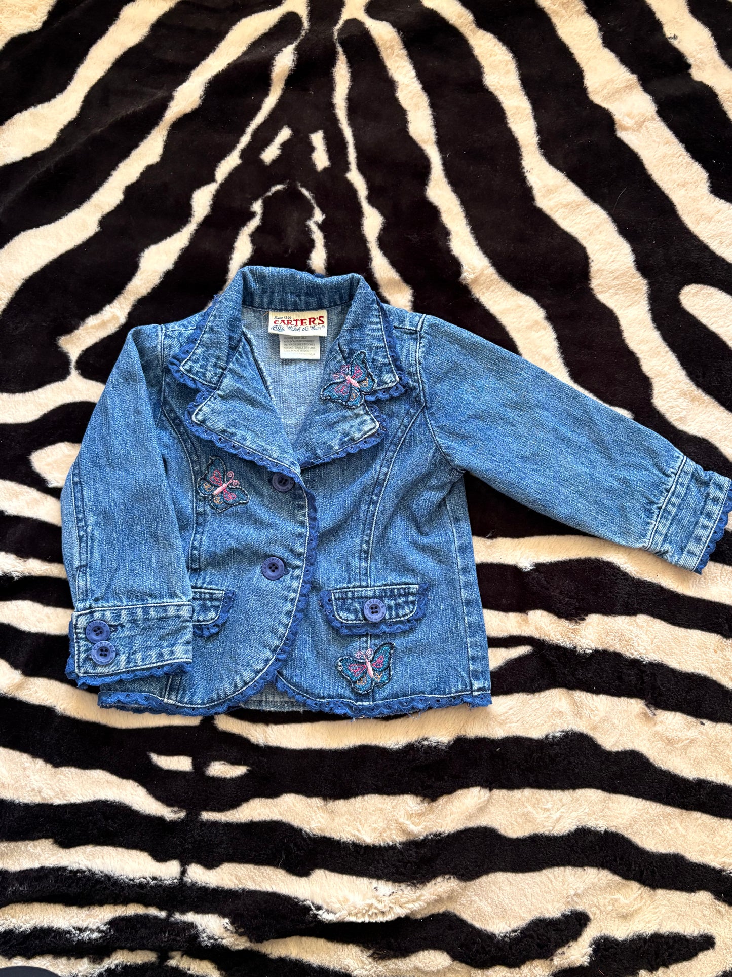 VINTAGE CARTERS DENIM JACKET  - 24M