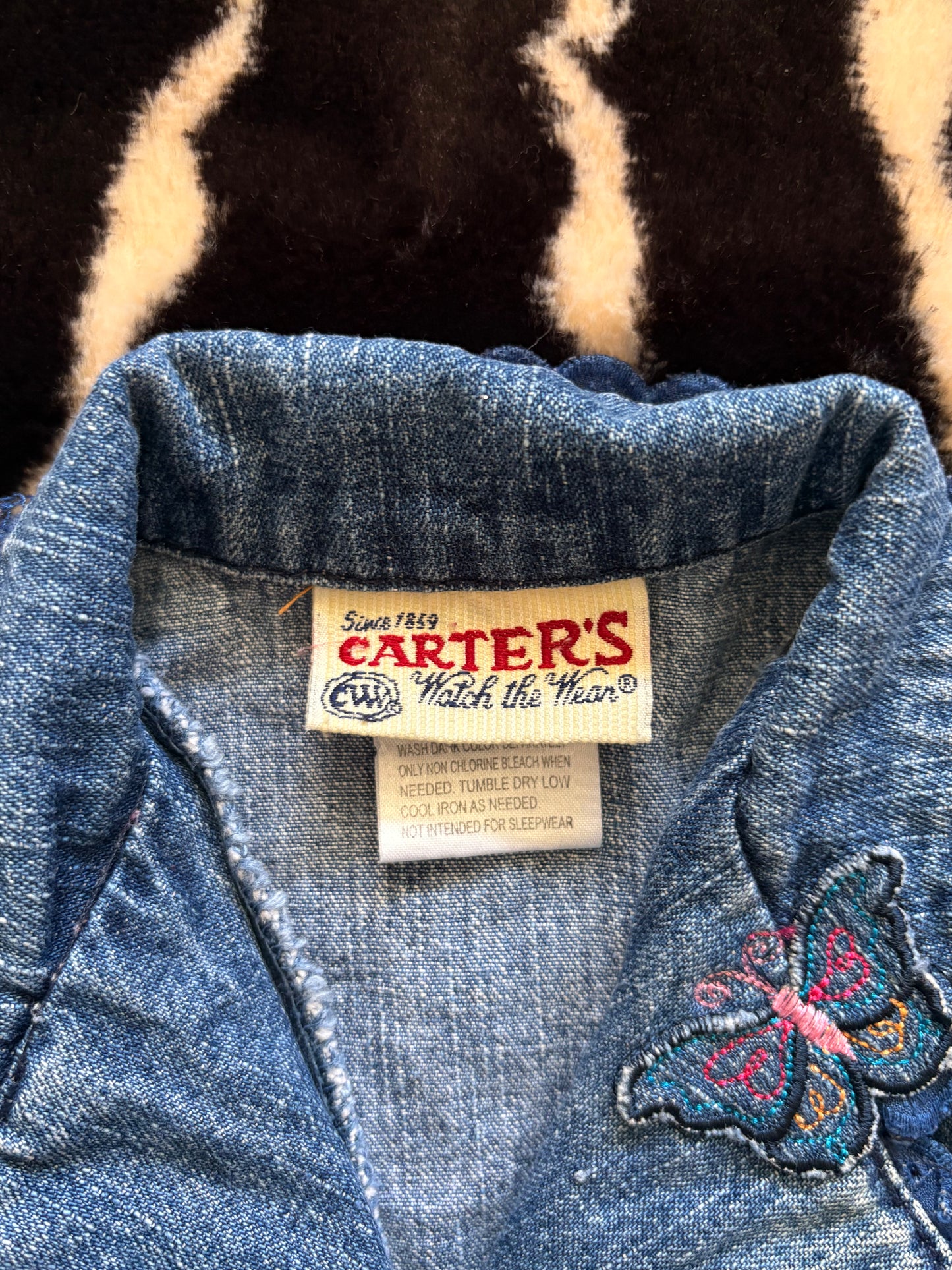 VINTAGE CARTERS DENIM JACKET  - 24M