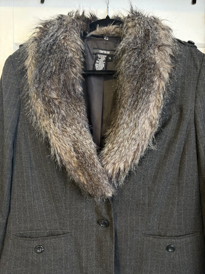 VINTAGE CHAPTER ONE BLAZER WITH REMOVABLE TRIM FUR