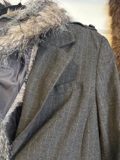 VINTAGE CHAPTER ONE BLAZER WITH REMOVABLE TRIM FUR