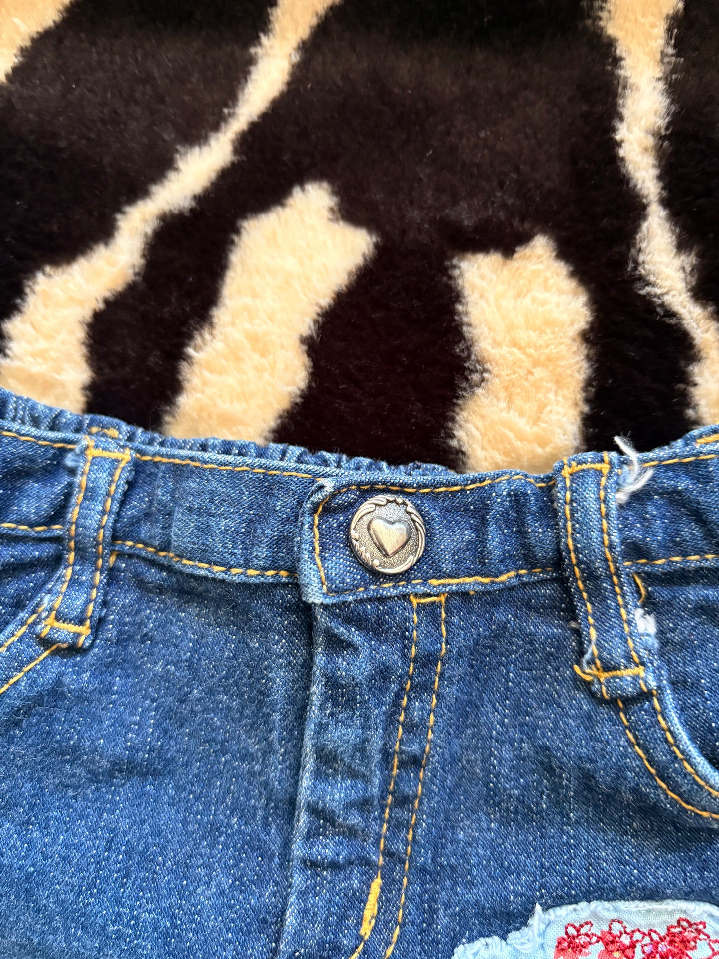 VINTAGE CHILDRENS PLACE DENIM BELLBOTTOM JEANS  - 3M
