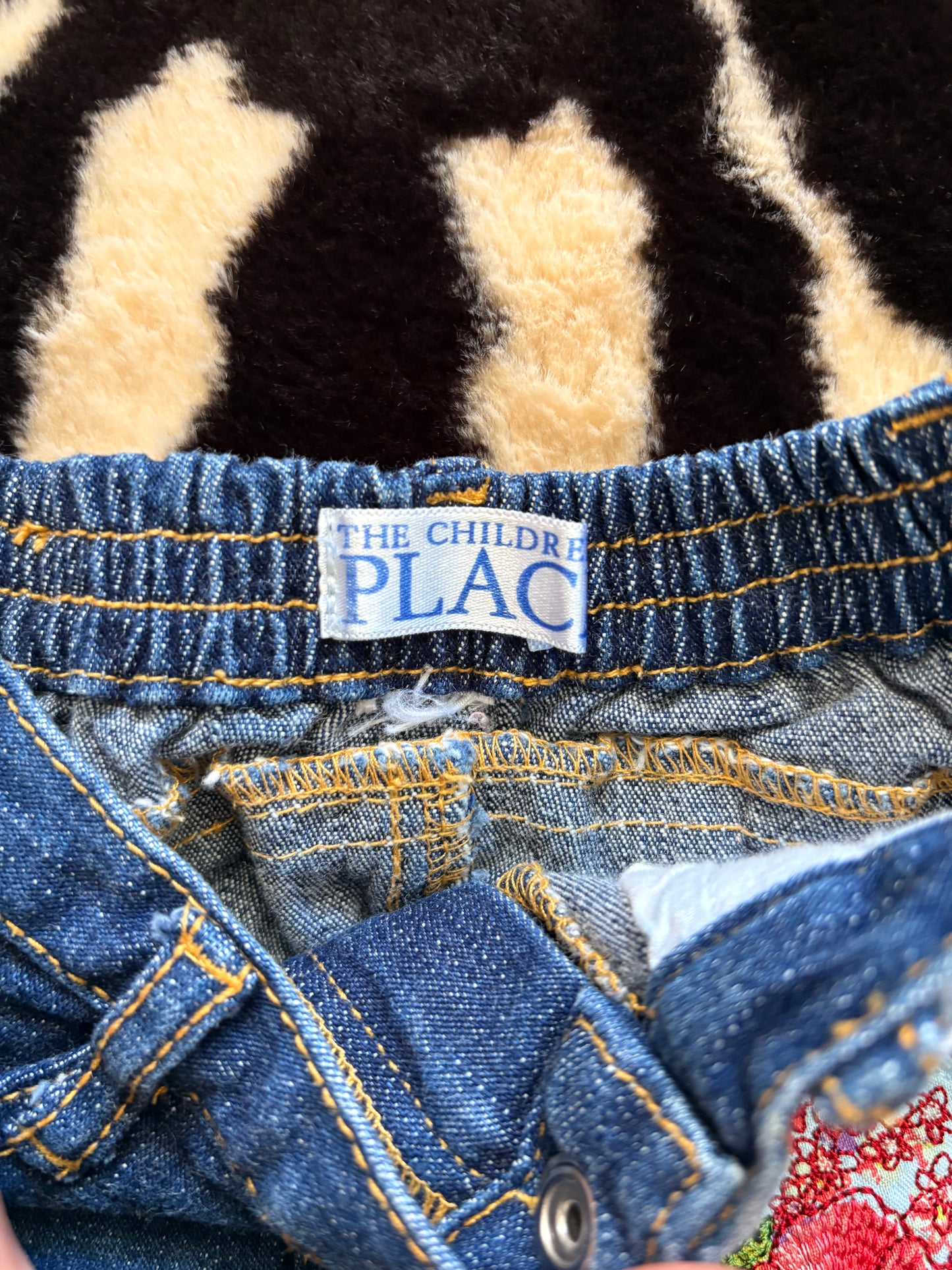 VINTAGE CHILDRENS PLACE DENIM BELLBOTTOM JEANS  - 3M