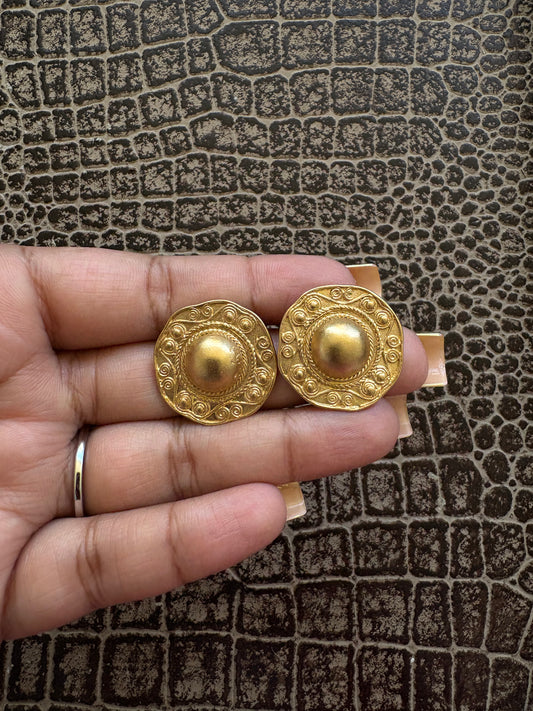 VINTAGE COIN EARRINGS