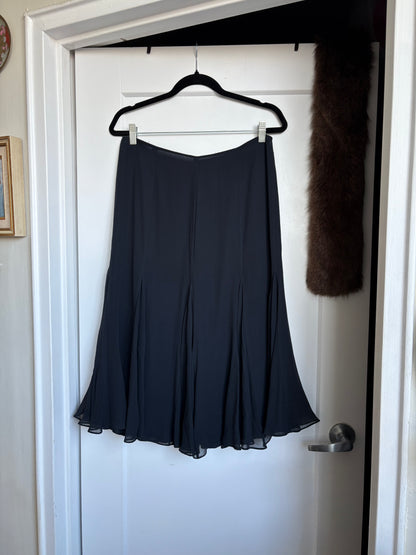 VINTAGE DANA BUCHMAN MIDI SKIRT