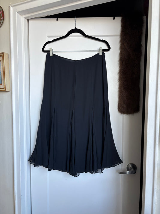 VINTAGE DANA BUCHMAN MIDI SKIRT