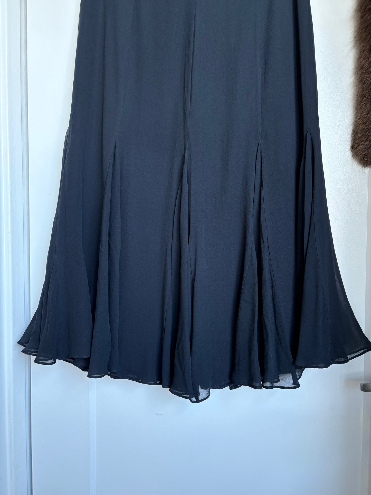 VINTAGE DANA BUCHMAN MIDI SKIRT
