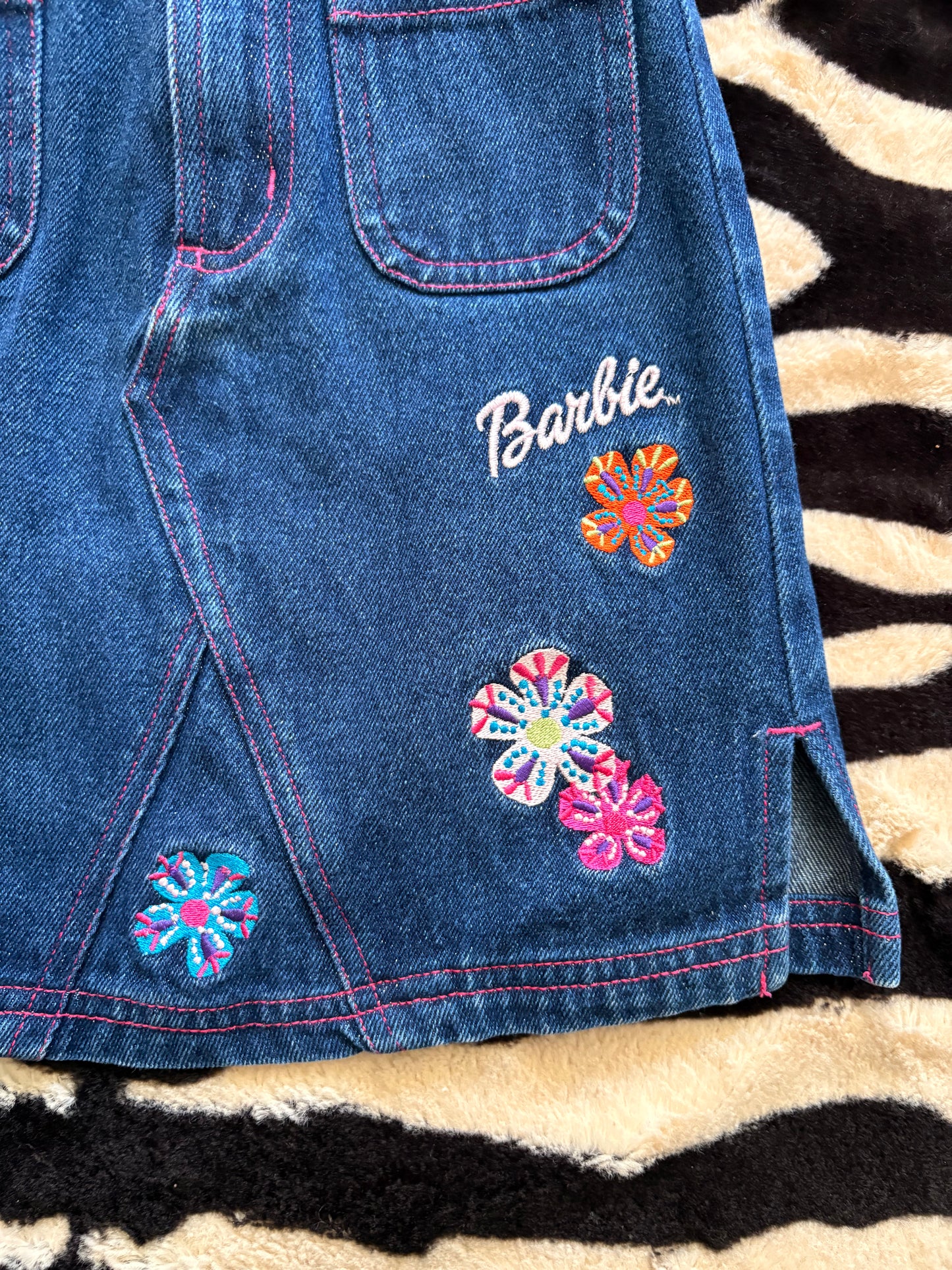 VINTAGE DENIM KIDS BARBIE SKIRT  - 5