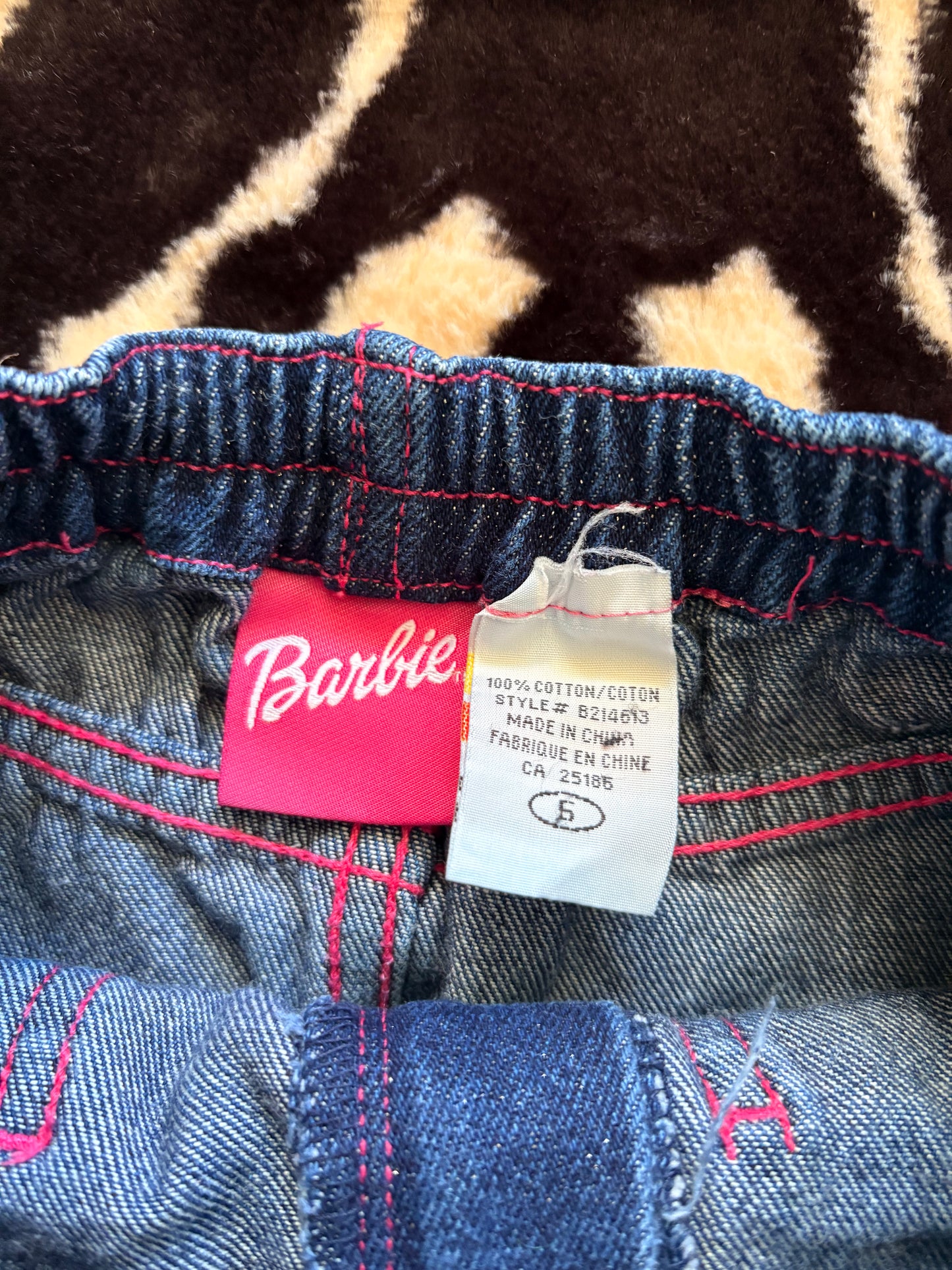VINTAGE DENIM KIDS BARBIE SKIRT  - 5