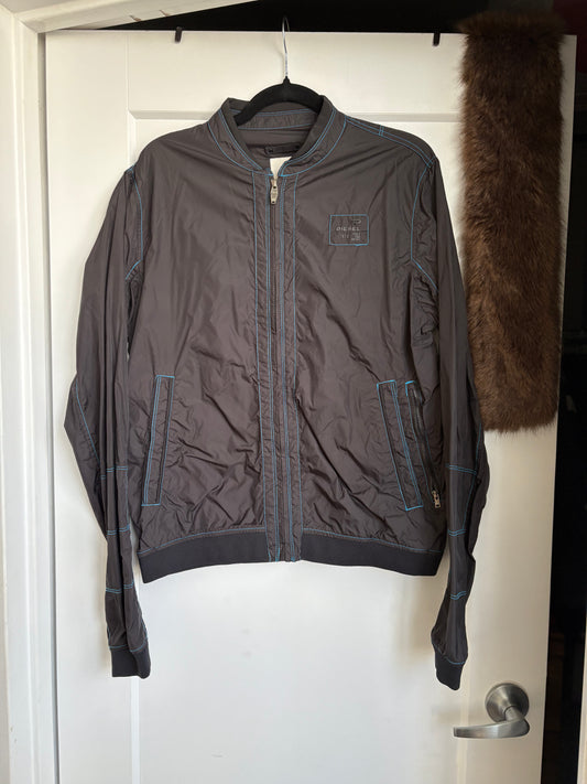 VINTAGE DIESEL WINDBREAKER JACKET - L
