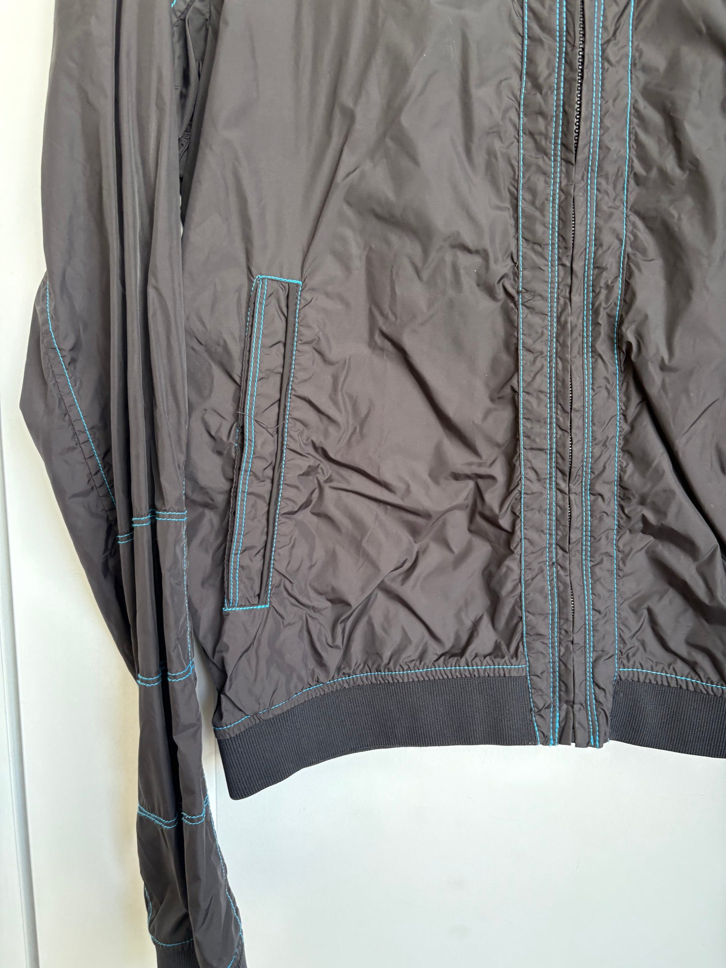 VINTAGE DIESEL WINDBREAKER JACKET - L